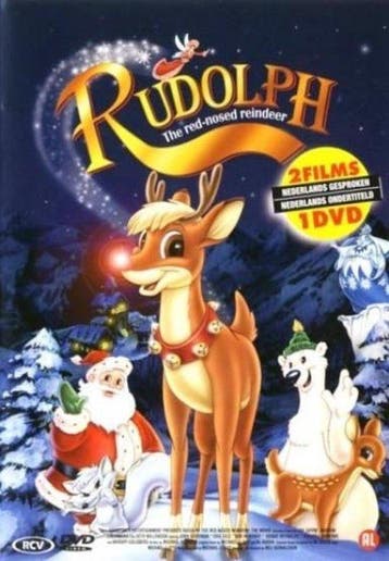 Rudolph the red nosed reindeer (dvd tweedehands film), Ophalen of Verzenden, Zo goed als nieuw