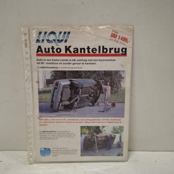 Auto Kantelbrug, Liqui, Nieuw