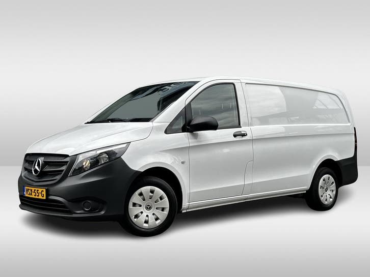 Zakelijke Lease |  Mercedes-Benz Vito 110 CDI L2 Lang RWD //, Auto's, Bestelauto's, Lease, Zwart, Handgeschakeld, Wit, Financial lease