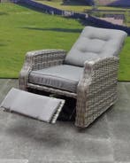 Kreta lounge balkonset 2 delig draaibaar verstelbare, Ophalen of Verzenden, Nieuw, Wicker