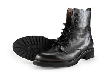 Piedi Nudi Veterboots in maat 40 Zwart, Kleding | Dames, Schoenen, Verzenden, Zwart, Overige typen, Piedi Nudi