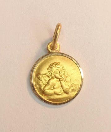 Zonder minimumprijs - Hanger - 18 karaat Geel goud