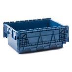 Distributiebak, 600x400x250 mm, euronorm, blauw kunststof,, Doe-het-zelf en Verbouw, Kratten en Dozen, 40 tot 60 cm, 50 tot 75 cm
