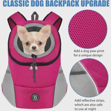 Ademende Honden Rugzak Carrier voor Katten en Kleine Honden, Verzenden, Nieuw