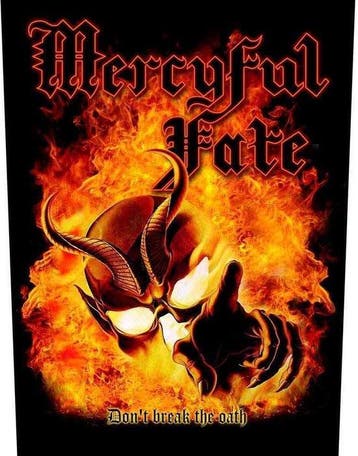 Mercyful Fate - Dont Break the Oath - Backpatch off. merch., Ophalen of Verzenden, Nieuw, Kleding