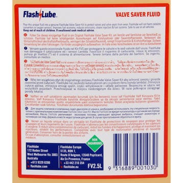 FLASHLUBE 2.5 Liter flashlube valve saver fluid FV2.5L 93..., Ophalen of Verzenden, Nieuw