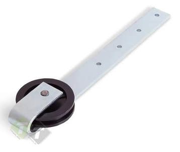 Hangrol 75mm - Rail Katrol - Hang Katrol - Katrollen - Deur, Ophalen of Verzenden, Nieuw