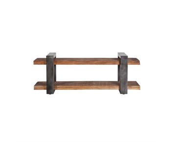 TV-meubel Mango Zwart 150 cm | Eleonora 11167, Huis en Inrichting, Kasten | Televisiemeubels, Ophalen of Verzenden, Nieuw