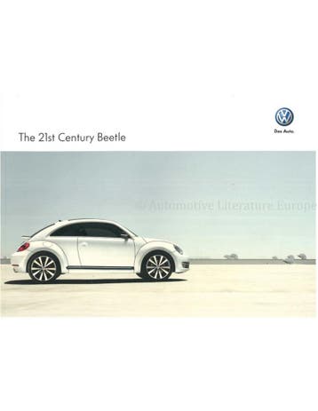 2012 VOLKSWAGEN NEW BEETLE (THE 21ST CENTURY) BROCHURE, Nieuw, Volkswagen, Author