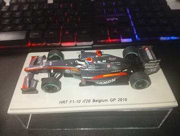 Spark 1:43 - Model raceauto - F1 HRT F1-10 n°20 Belgium GP, Nieuw