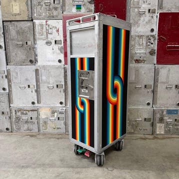 Driessen - Trolleys van luchtvaartmaatschappijen - Retro