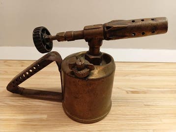 Werkgereedschap - Antieke soldeerlamp