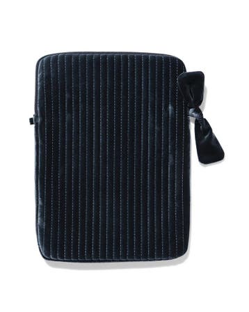 HEMA Laptophoes 34x25x2cm fluweel rib, Computers en Software, Verzenden, Nieuw