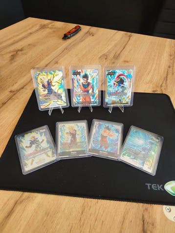Bandai - 7 Card - Dragon Ball - Son Goku Foil, Full art, Nieuw