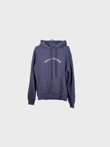 DAILY PAPER Hoodie Heren maat M Marineblauw Vintage, Ophalen of Verzenden, Nieuw