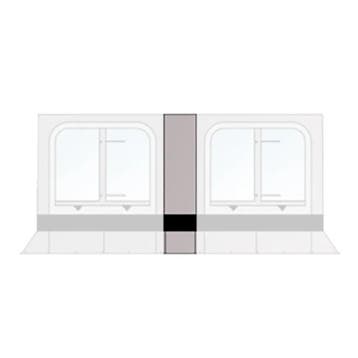 Thule Panorama Voorwand 1mtr, Ophalen of Verzenden, Nieuw, Thule