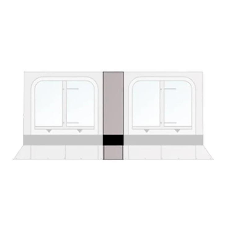Thule Panorama Voorwand 1mtr, Caravans en Kamperen, Voortenten en Luifels, Nieuw, Thule, Ophalen of Verzenden