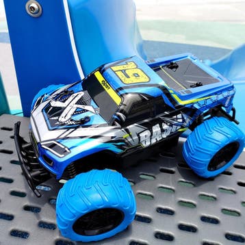 Exost RC X-Bash Terreinwagen 1:12 - RC voertuig, Ophalen of Verzenden, Zo goed als nieuw