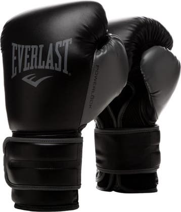 Bokshandschoenen - Everlast Powerlock 2 - 16 oz - Zwart, Ophalen of Verzenden, Nieuw