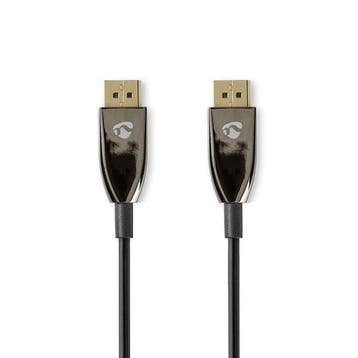 DisplayPort kabel 1.4 | Nedis | 50 meter, Verzenden, Nieuw