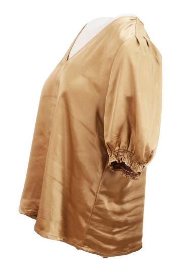 Aaiko Top in maat S Beige, Aaiko, Verzenden, Zo goed als nieuw, Beige