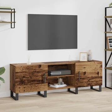 vidaXL TV-kast 150 x 30 x 50 cm Oud Hout Bewerkt hout, Minder dan 50 cm, Verzenden, Nieuw, Minder dan 100 cm