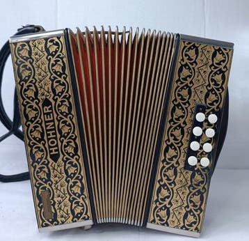 Hohner - Accordéon diatonique 2 rangs - - Accordeon -, Nieuw