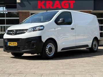 Opel Vivaro L2H1 | Financial Lease voor 227 p/mnd, Overige carrosserieën, Leder en Stof, Wit, 360° camera