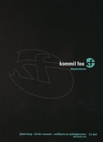 Kommil Foo - Theatershows (3DVD) (GESIGNEERD), Cd's en Dvd's, Verzenden, Nieuw in verpakking