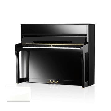 Schimmel Konzert K122 E WP messing piano, Nieuw, Wit, Piano