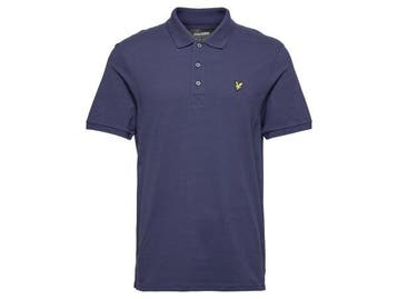 Veiling - Lyle &amp; Scott Plain Polo Shirt Dark Navy - M, Nieuw
