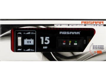 Absaar acculader 12V 15A, Verzenden, Nieuw