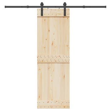 vidaXL Doos met onderdelen voor schuifdeur 213,5 cm staal, Verzenden, Nieuw