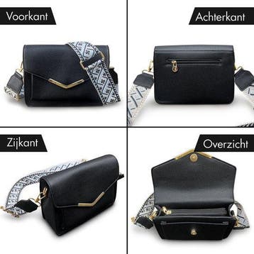 THL Design Kleine Dames schoudertas Bag Strap Brede Band, Sieraden, Tassen en Uiterlijk, Tassen | Damestassen, Verzenden, Nieuw