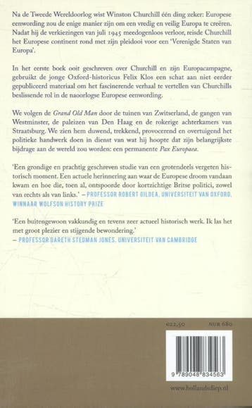 Winston Churchill, vader van Europa 9789048834563 Felix Klos, Verzenden, Gelezen, Felix Klos