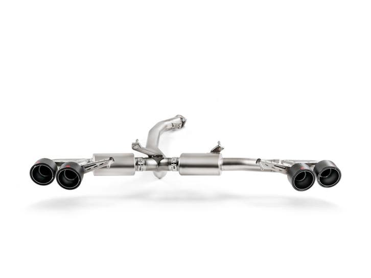 Nissan GT-R R35 Akrapovic Line titanium uitlaatsysteem, Auto diversen, Tuning en Styling, Verzenden