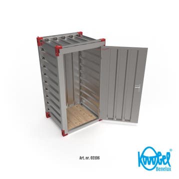 Bouwcontainer opslagcontainer 1x1,2x2,2m (LxBxH), Zakelijke goederen, Machines en Bouw | Keten en Containers