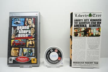 Grand Theft Auto: Liberty City Stories (GTA) (Platinum), Ophalen of Verzenden, Zo goed als nieuw