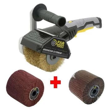 FARTOOLS Pack 615125: Renovator REX120C + flapborstel en..., Verzenden, Nieuw