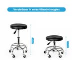 Trendmix Kapperskruk op Wielen – Ergonomische Zadelkruk met, Ophalen of Verzenden, Nieuw