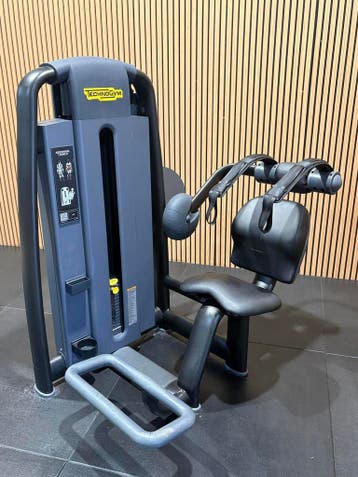 Technogym Selection Pro Abdominal Crunch (ML57) Anthracite B, Sport en Fitness, Zo goed als nieuw