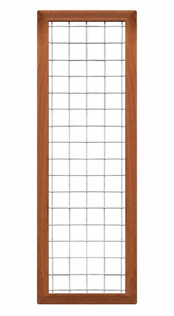 CarpGarant Draadscherm in Kader Hardhout 180 x 60 cm, Nieuw