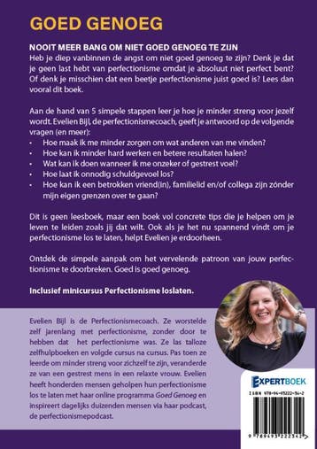 Goed Genoeg 9789493222342 Evelien Bijl, Boeken, Verzenden, Zo goed als nieuw, Evelien Bijl