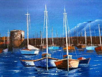 Austin ( 1969- ) - - Voiliers au port bleu