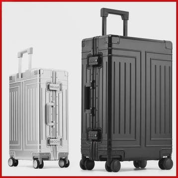 Luxe Aluminium Trolley Koffer - Hoge Capaciteit & Universele, Verzenden, Nieuw