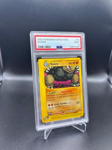 Pokémon - 1 Graded card - Golem #49 Expedition Non Holo -, Nieuw