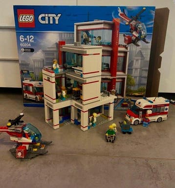 Lego Set - 60204 - City - City Hospital, Nieuw