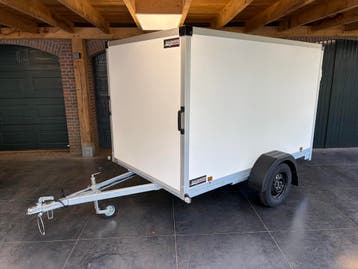 PowerTrailer aanhanger 257x157x150cm 750kg nieuw met klep!, Ophalen, Nieuw