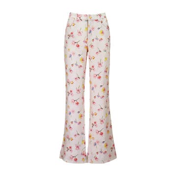 Zadig & Voltaire • linnen pantalon Courtney • 36 (FR38), Zadig & Voltaire, Verzenden, Nieuw, Roze