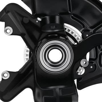 Axle knuckle voor links geschikt voor VW Golf Bora, Audi..., Verzenden, Nieuw, Skoda